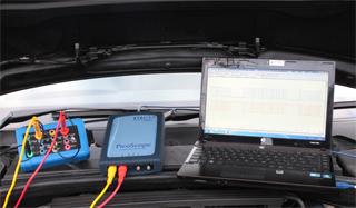 muestra foto de escaneo